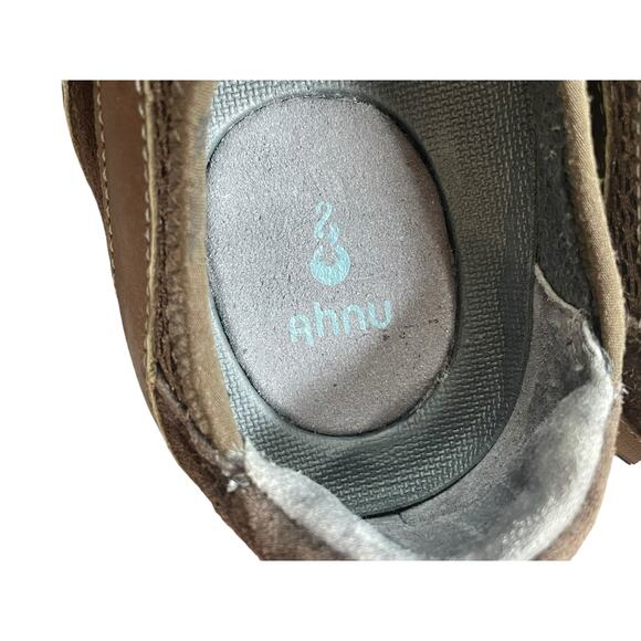 Ahnu Mary Jane Shoes Women's Size 8.5 Brown Hiking Comfort Casual Outdoor Flats - Picture 10 of 12